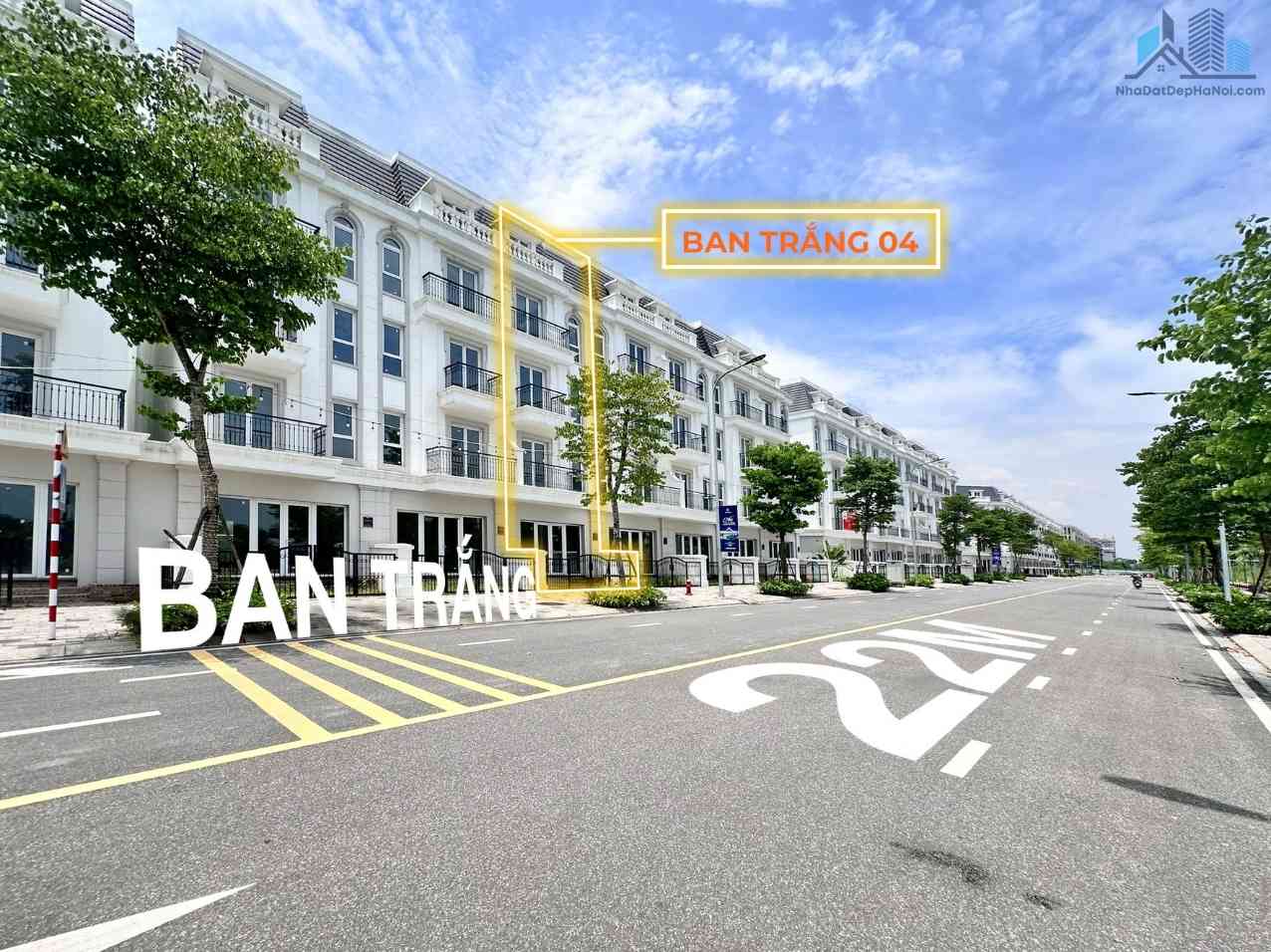 Bán nhà liền kề Ban Trắng Eurowindow Twin Park