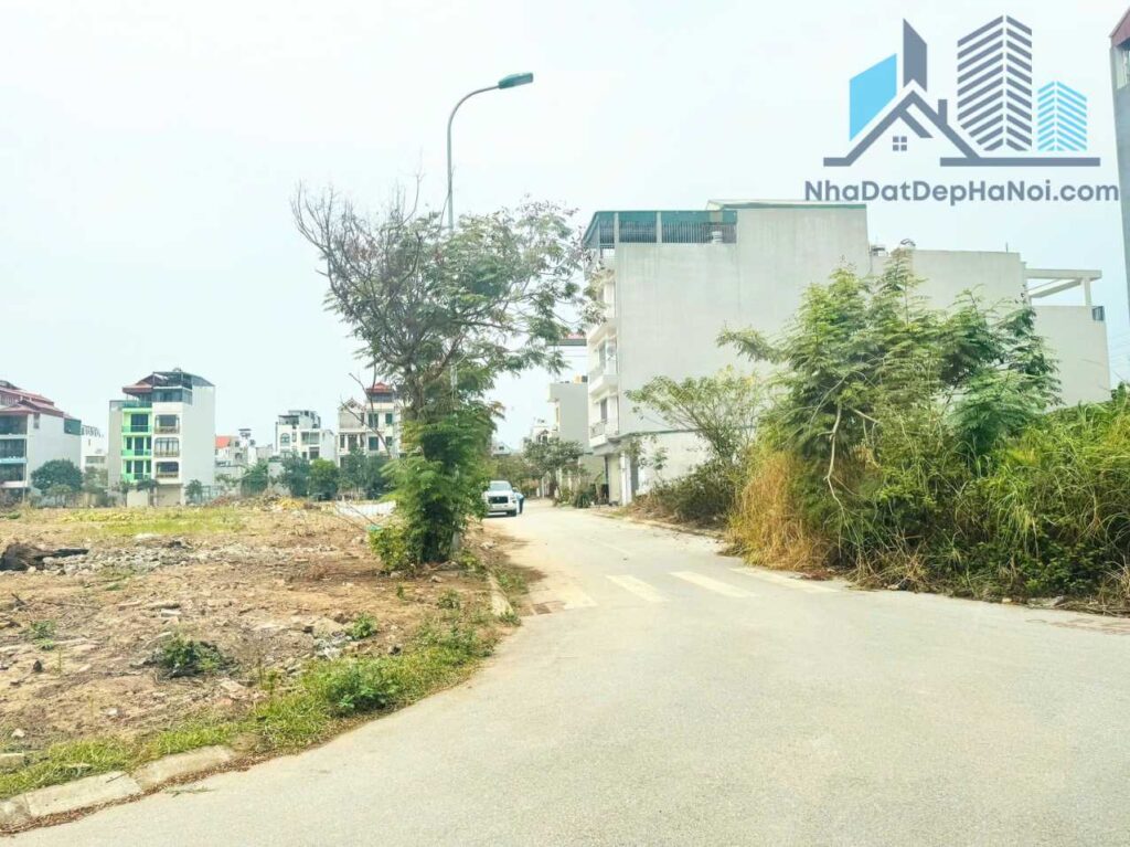 Bán đất Gia Lâm 80m2 mặt tiền 5,26m đất tái định cư đấu giá View vườn hoa