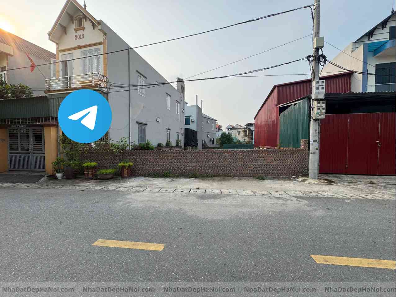 Bán đất Tân Quang Văn Lâm Hưng Yên 253m2 View sông Bắc Hưng Hải