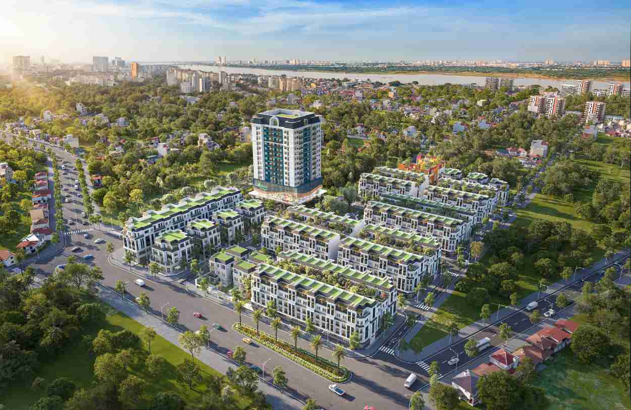 Bán nhà liền kề tại Gia Lâm Dự án Green Little Town
