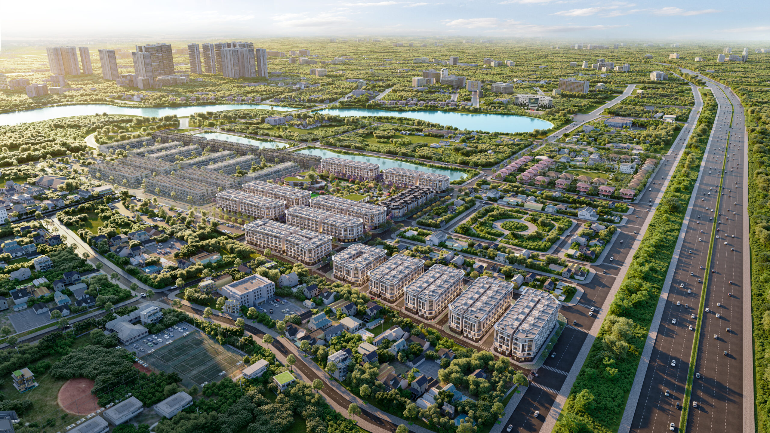 Phối cảnh dự án Hanoi Oriental