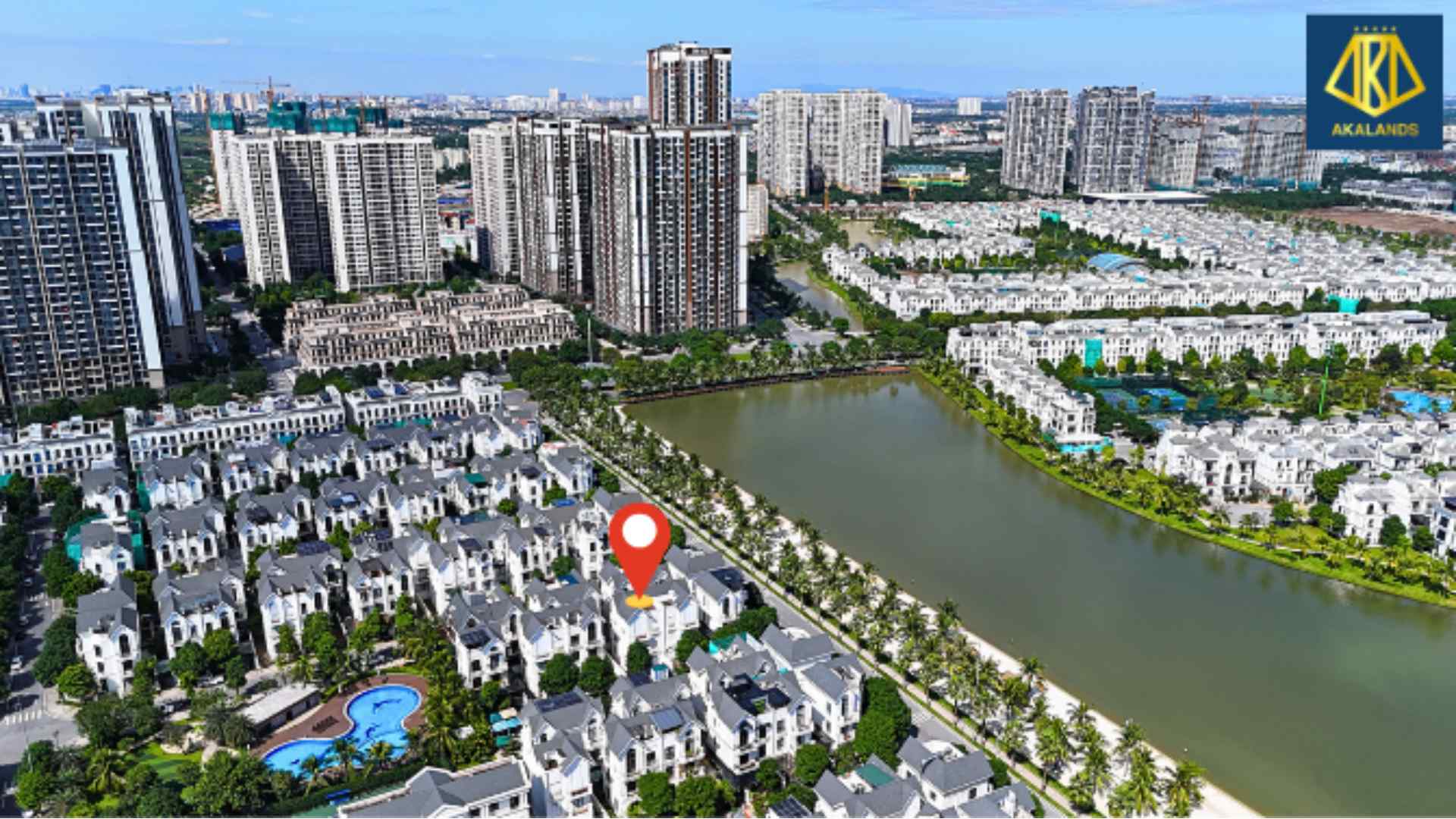 Bán Biệt Thự Song Lập San Hô 10 Vinhomes Gia Lâm 150m2 mặt tiền 10m 291m2 sàn