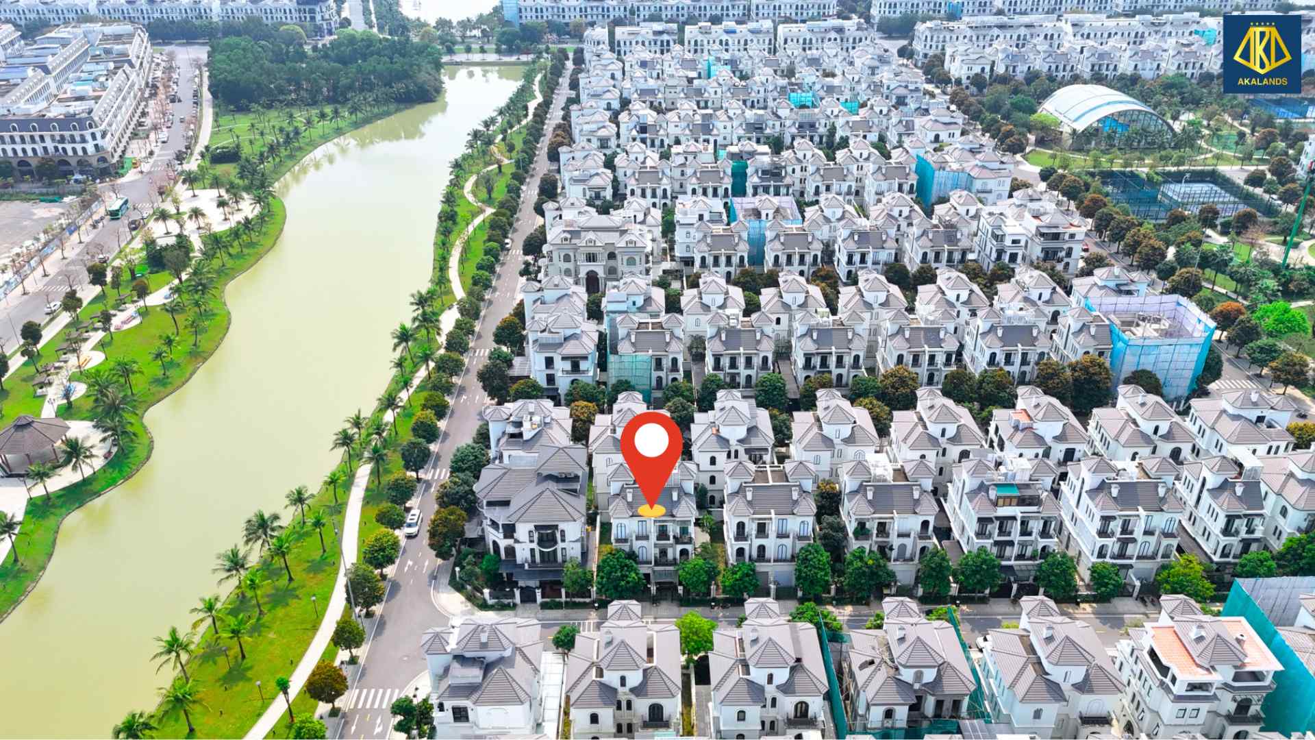 Bán biệt thự song lâp Ngọc Trai 17 Vinhomes Gia Lâm 150,2m2 mặt tiền 8,36m